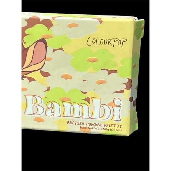 ColourPop x Disney Bambi Shimmer Eyeshadow Palette Compact Size - Picture 8 of 9